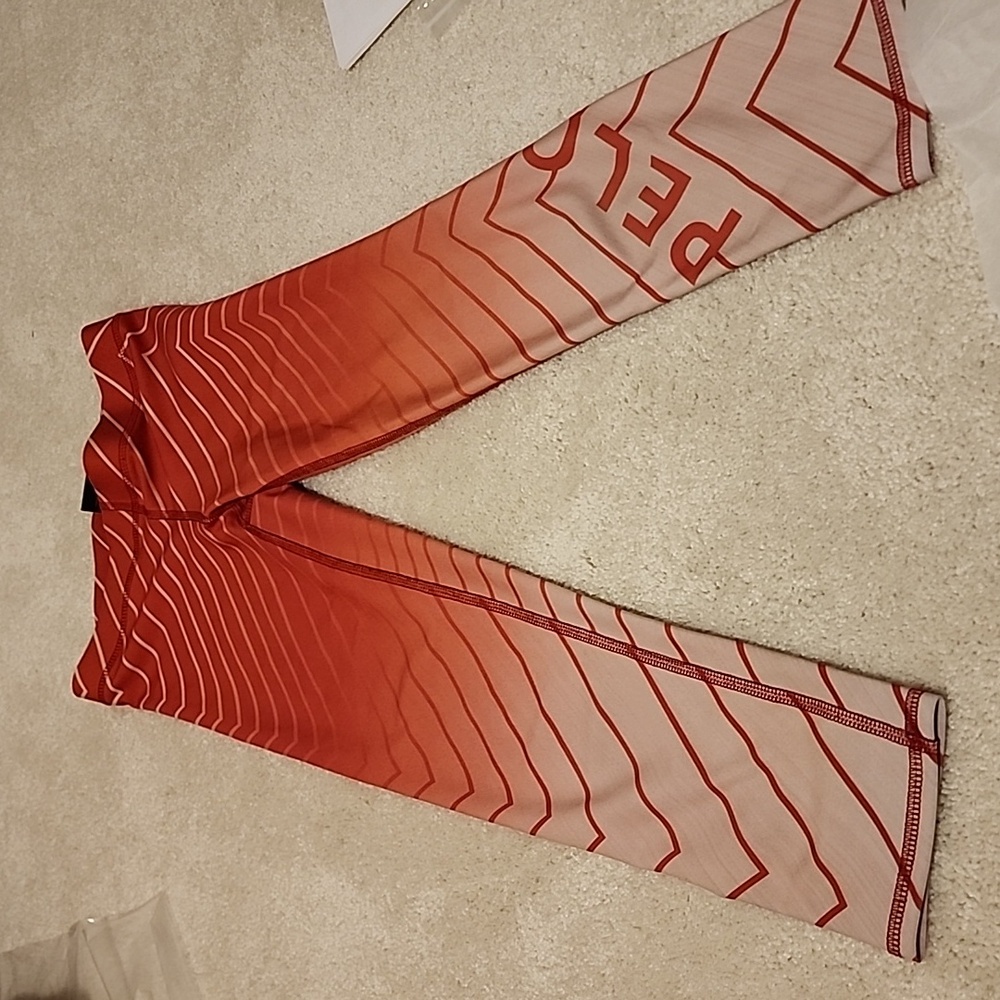 Terez Brand Peloton Exercise Pants Size Small in Red